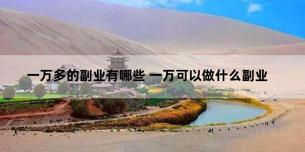 一万多的副业有哪些 一万可以做什么副业